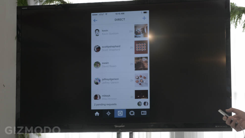 Illustration for article titled You Can Now Send Private Photos Over Instagram Direct